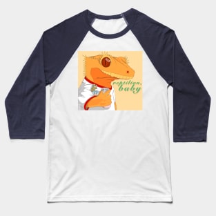 Reptile Baby Baseball T-Shirt